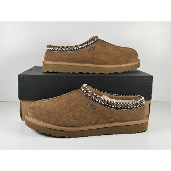 UGG Shoes - UGG Tasman Slippers Men's Size 9 Chestnut 5950 Brand New With Box